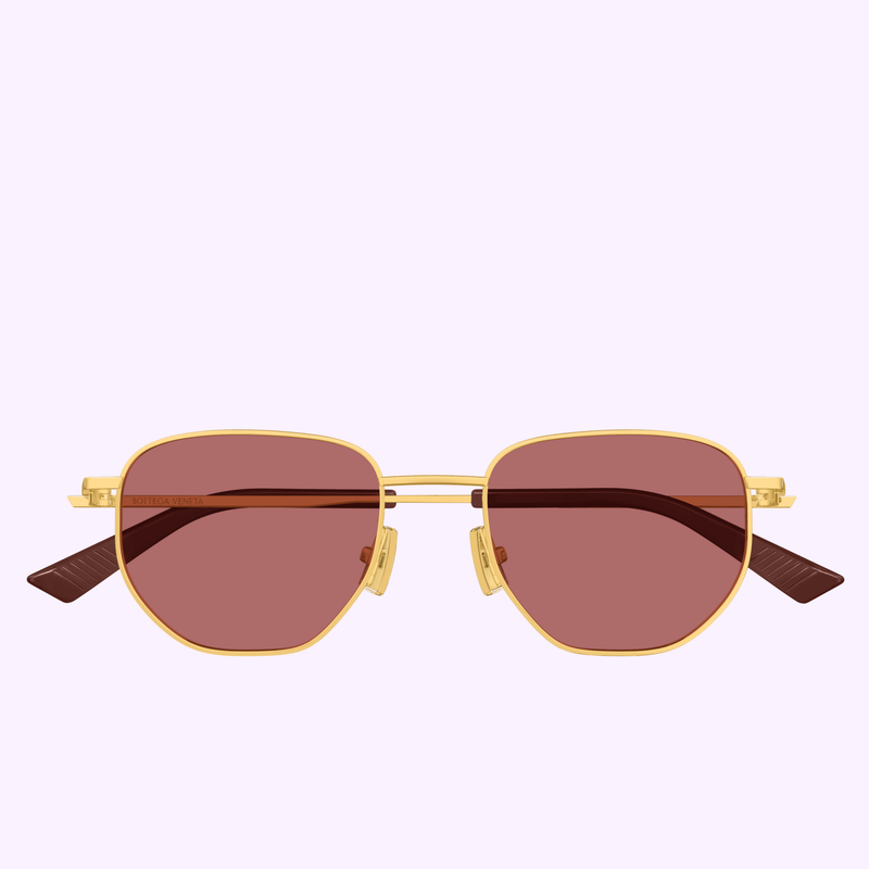 Bottega Veneta Sunglasses BV1301S-006 52 Unisex METAL