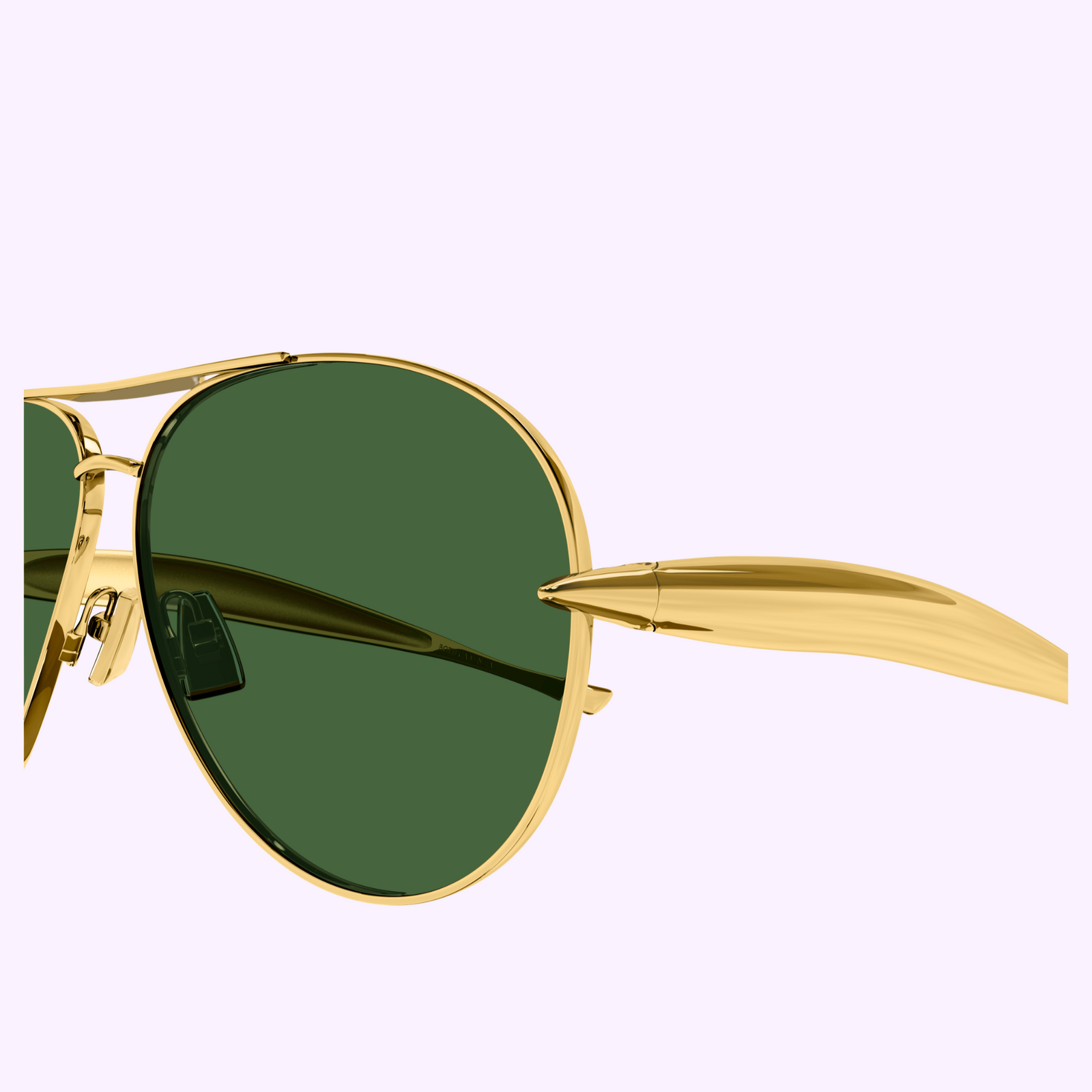サングラス BOTTEGA VENETA Woman Sunglasses Green BV1303S 002 BOTTEGA VENETA Sunglasses bv1303s 002 Green 2024