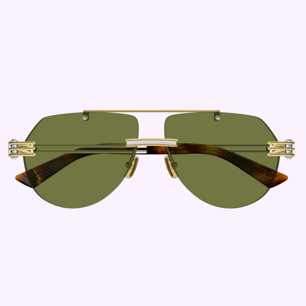 Bottega Veneta Sunglasses BV1342S-003 59 UNISEX METAL upc 889652515908
