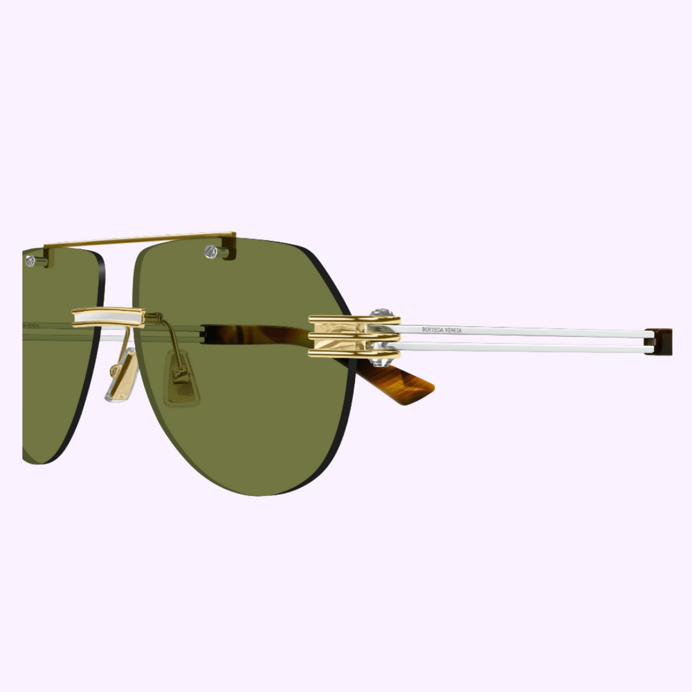 Bottega Veneta Sunglasses BV1342S-003 59 UNISEX METAL upc