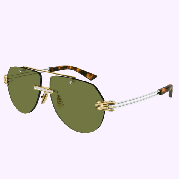Bottega Veneta Sunglasses BV1342S-003 59 UNISEX METAL upc 889652515908