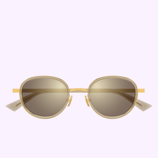 Bottega Veneta Sunglasses BV1372S-003 49 Unisex METAL
