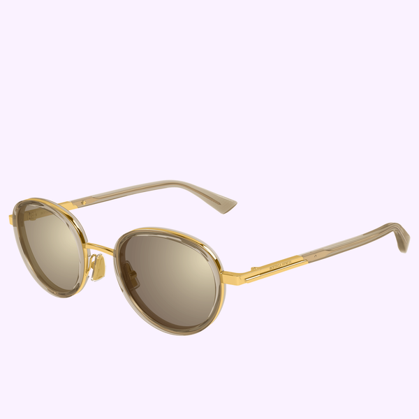 Bottega Veneta Sunglasses BV1372S-003 49 Unisex METAL