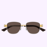 Bottega Veneta Sunglasses BV1380S-001 51 WOMAN METAL