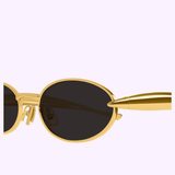 Bottega Veneta Sunglasses BV1386S-001 57 Unisex METAL