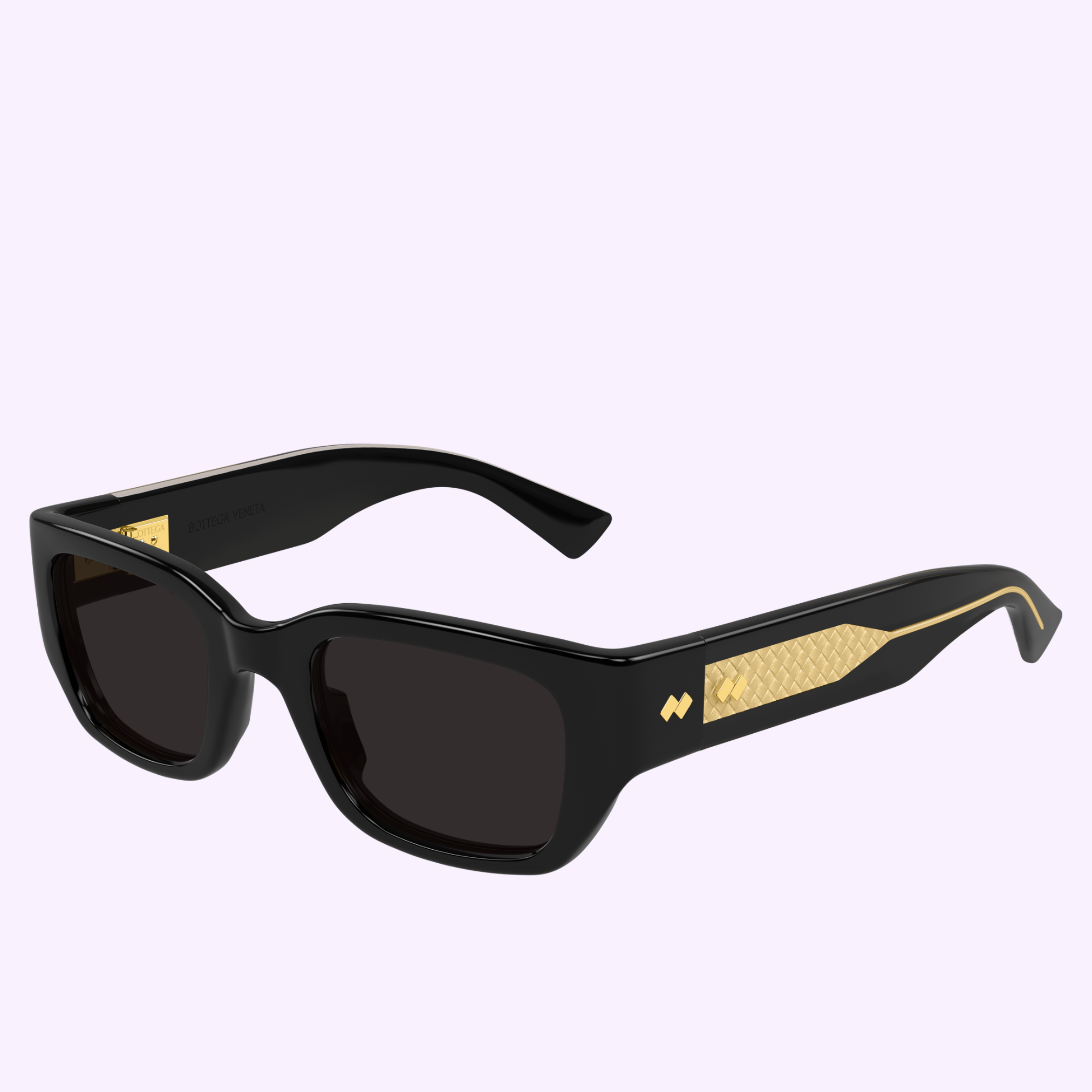 Angle View Bottega Veneta Sunglasses BV1400S-001 51