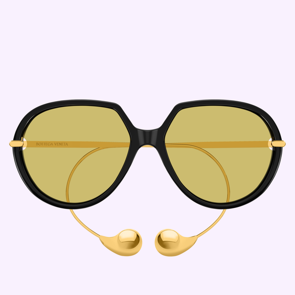 Bottega Veneta Sunglasses BV1436S-001 60 WOMAN METAL