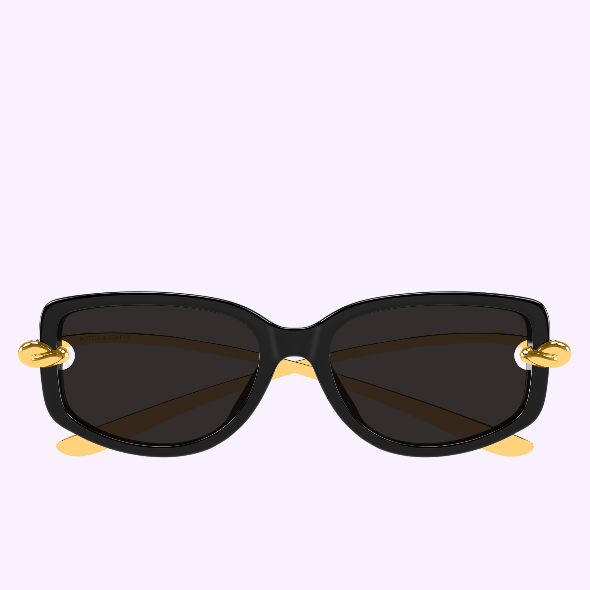 Front view Bottega Veneta Sunglasses BV1440SA-001 59