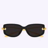 Front view Bottega Veneta Sunglasses BV1440SA-001 59