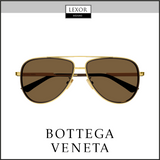 Bottega Veneta BV1240S-002 59 Sunglass MAN METAL