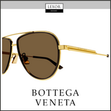 Bottega Veneta BV1240S-002 59 Sunglass MAN METAL