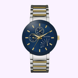 Bulova 98C123 Futuro Two-Tone Aço Inoxidável Pulseira 40mm Relógios Masculinos
