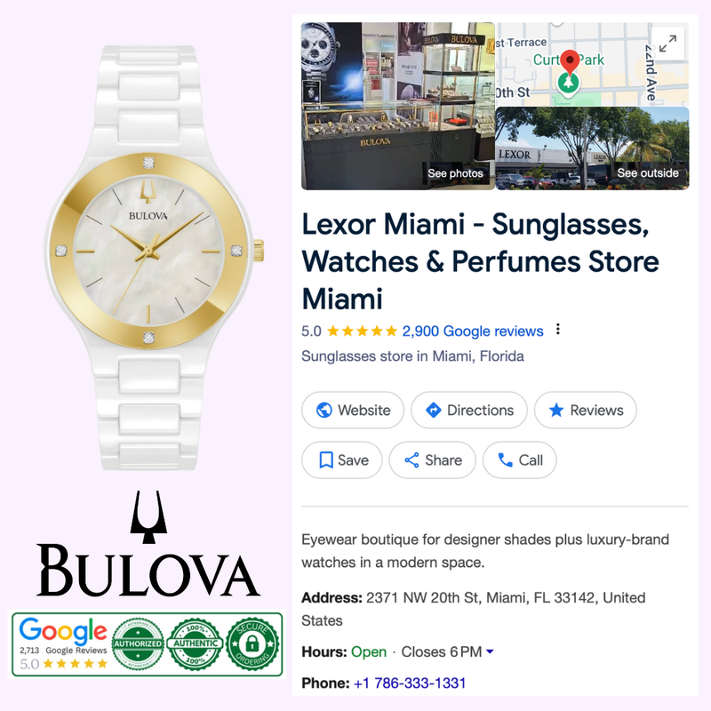 Bulova 98R292 Millennia Modern Woman's Watches