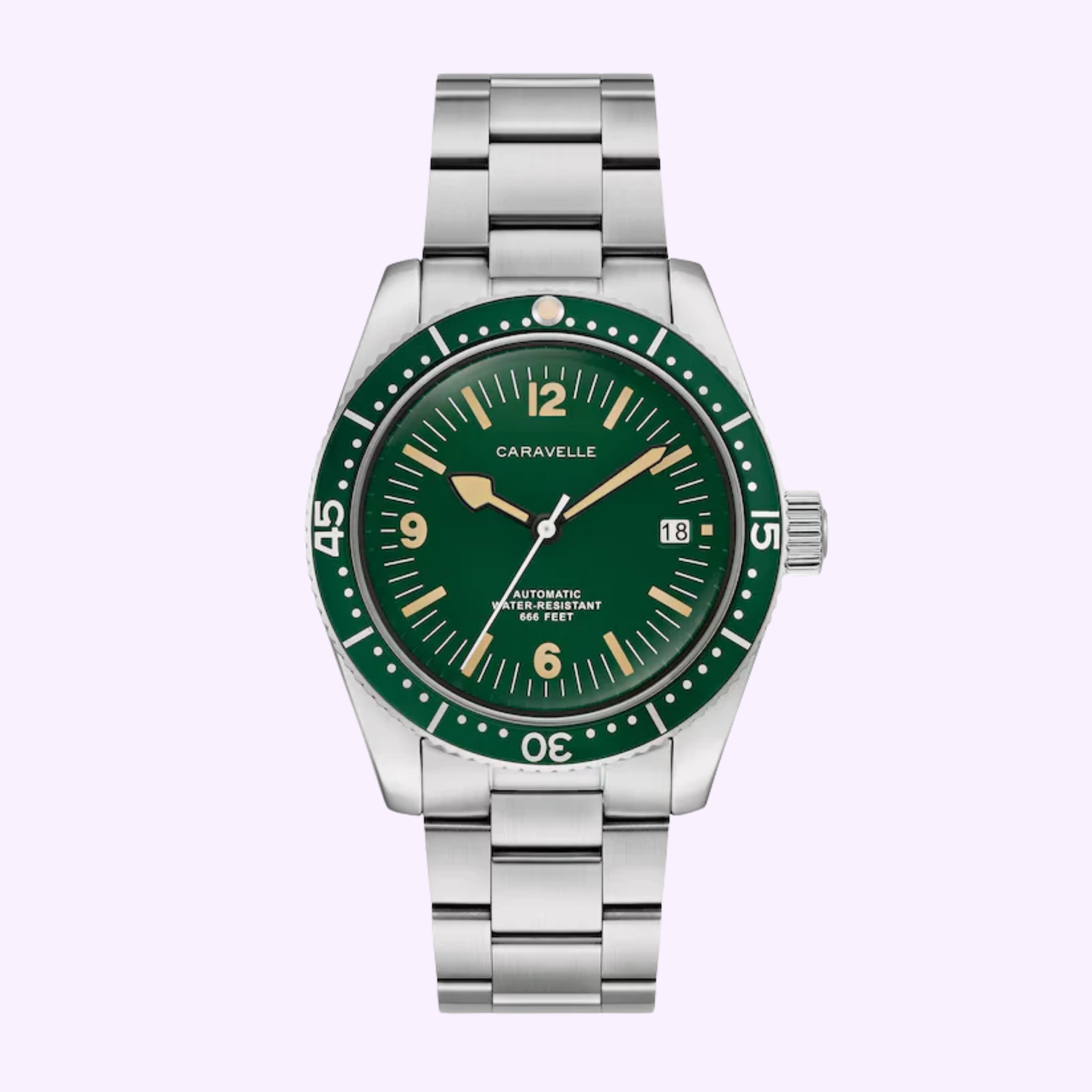 FRont View Bulova Watch Caravelle Sea Hunter 43B179