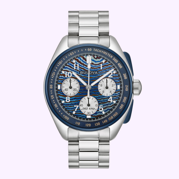 Bulova Watches Lunar Pilot Timascus 98A329