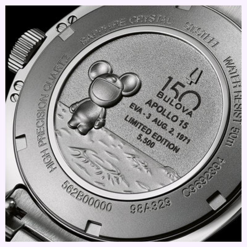 Bulova Watches Lunar Pilot Timascus 98A329