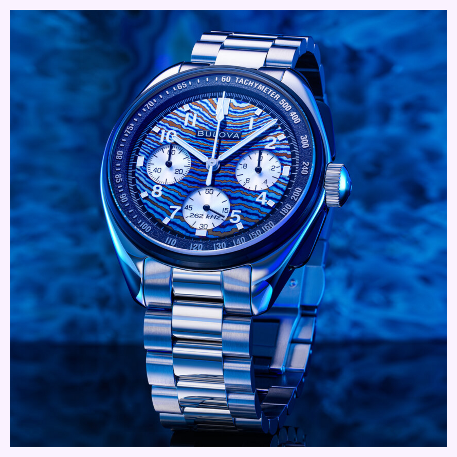 Bulova Watches Lunar Pilot Timascus 98A329 – Lexor Miami
