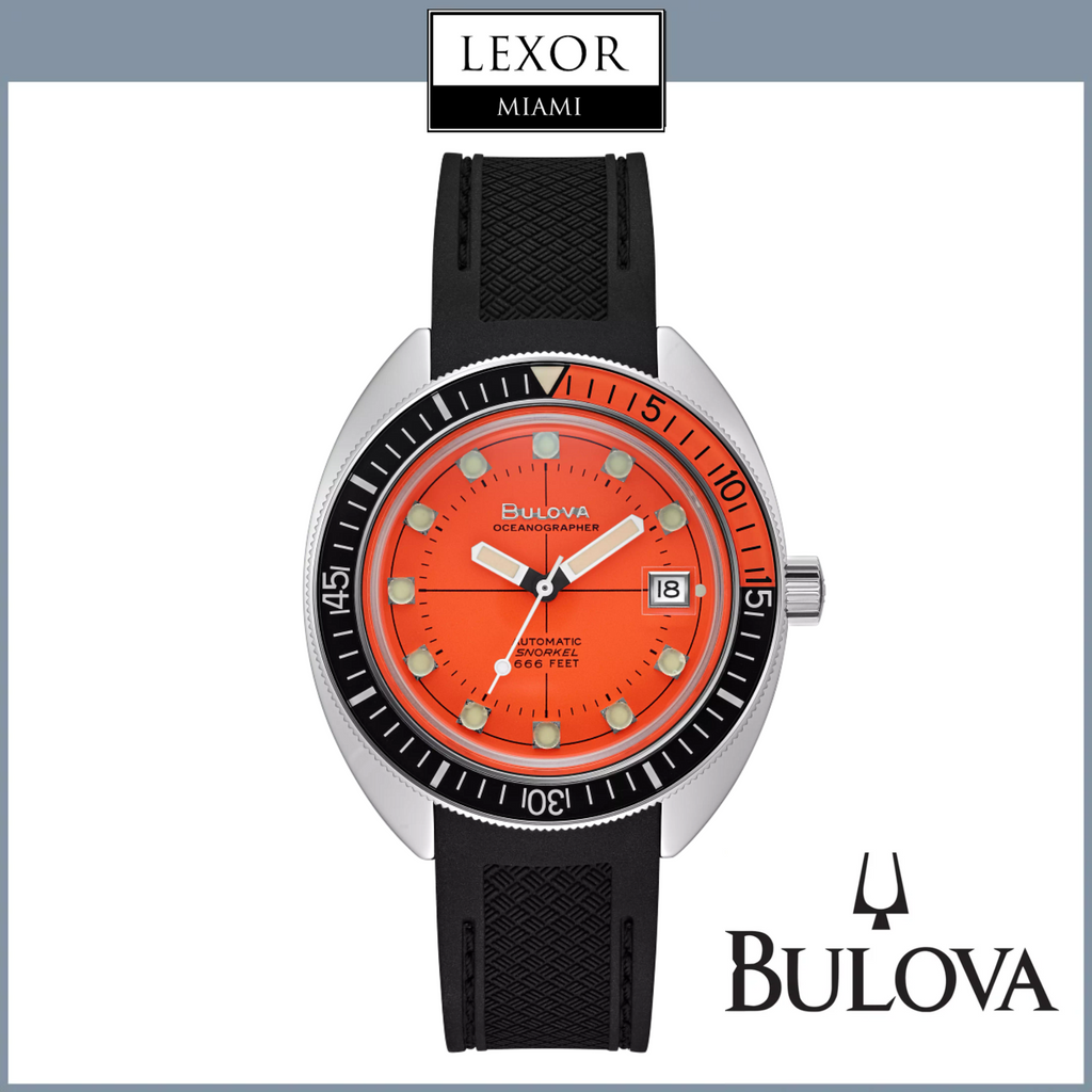 Bulova Watches Devil Diver 96B350 upc 042429585348 Lexor Miami