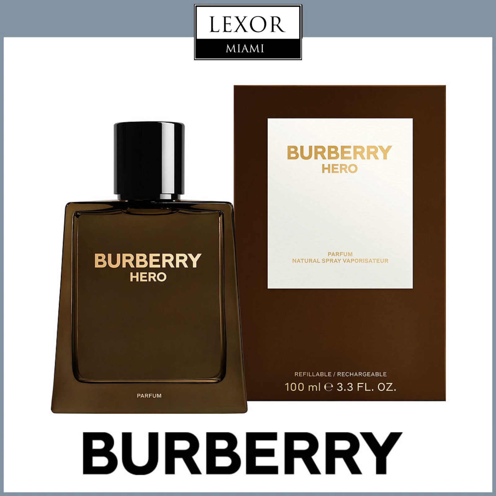 Burberry Hero Parfum Sp Men Perfume (Refillable) – Lexor Miami