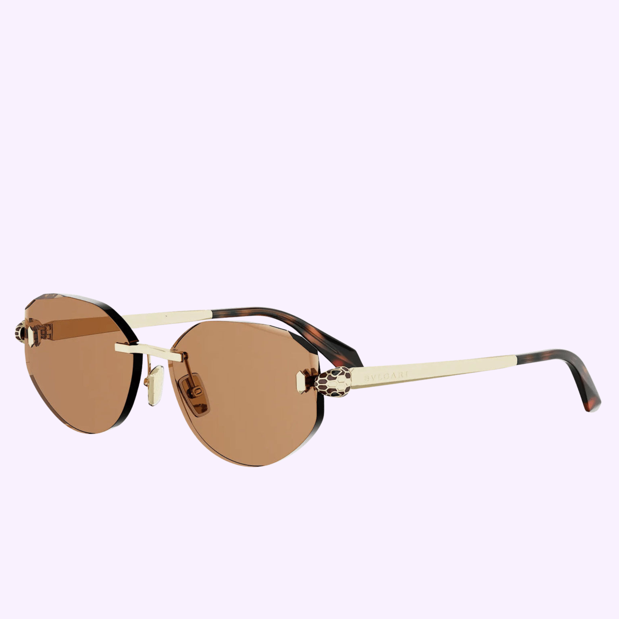 Angle View Bvlgari Sunglasses BV40059U 5833J