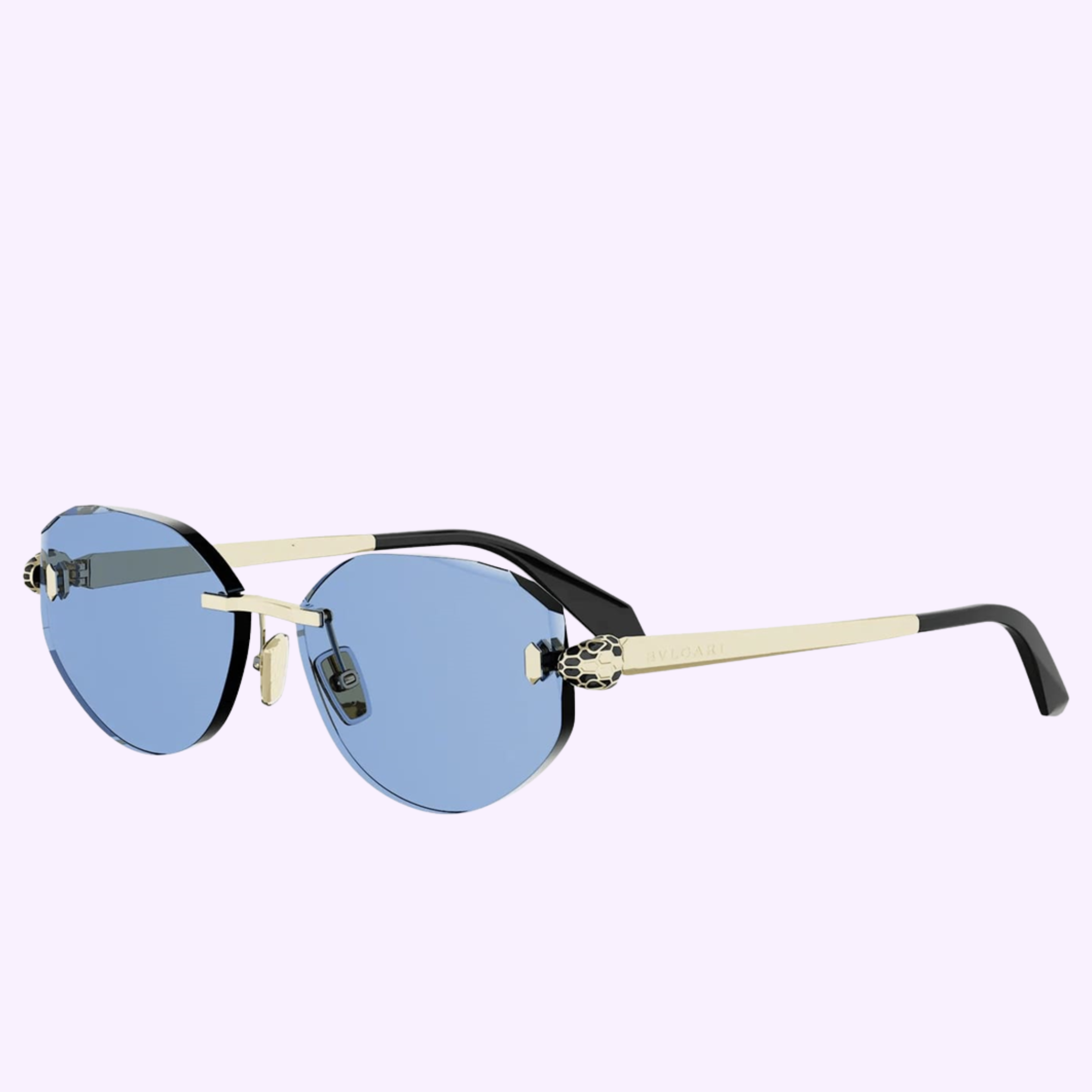 Angle View Bvlgari Sunglasses BV40059U 5833V
