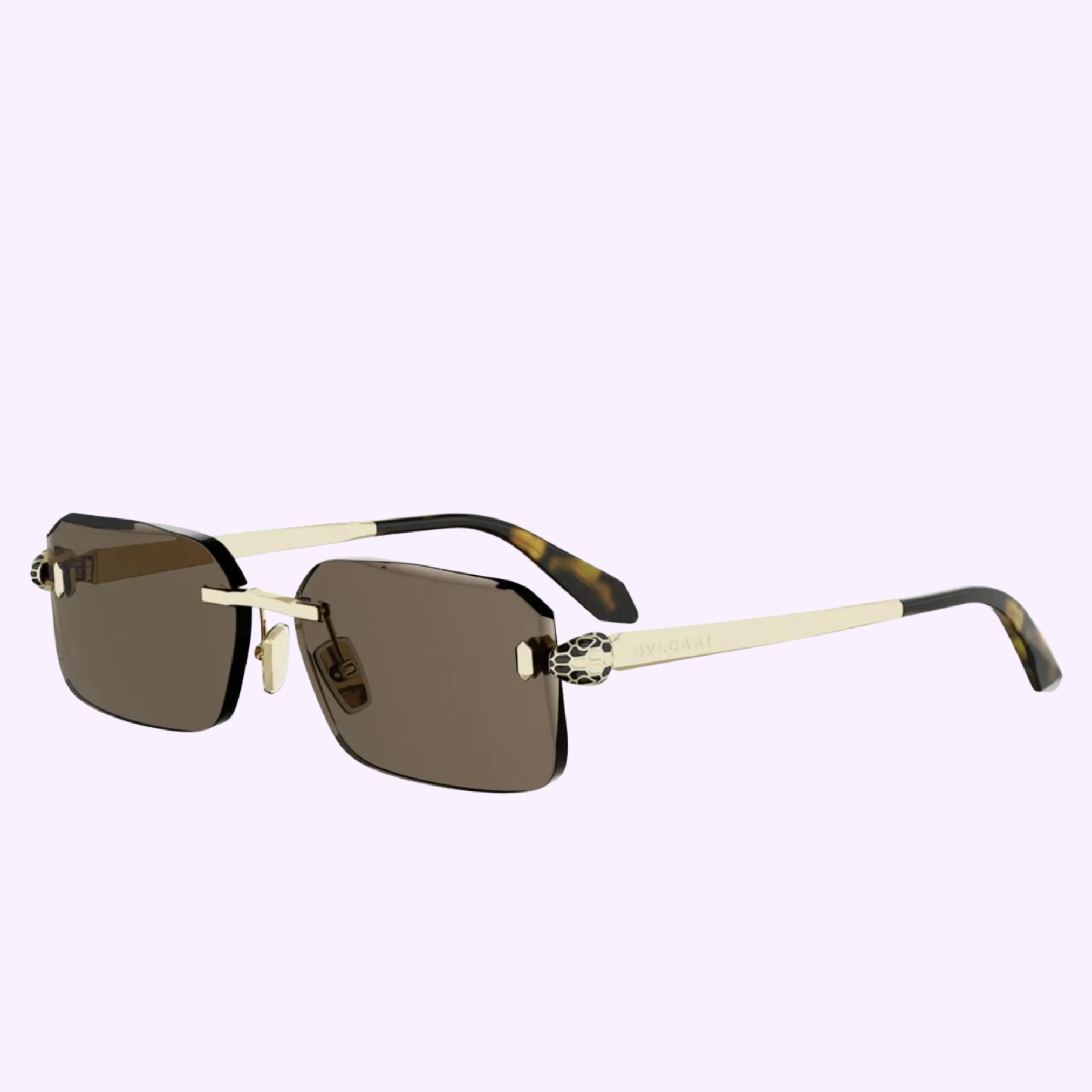 Angle View Bvlgari Sunglasses Serpenti Forever BV40108U 5833E