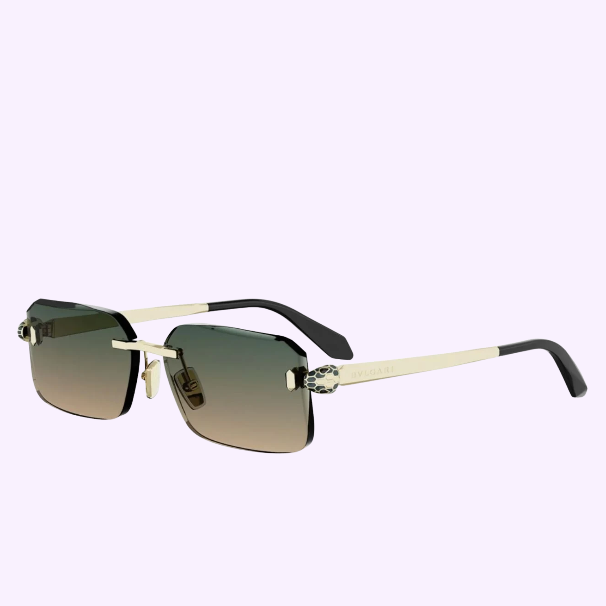 Angle View Bvlgari Sunglasses Serpenti Forever BV40108U 5833P
