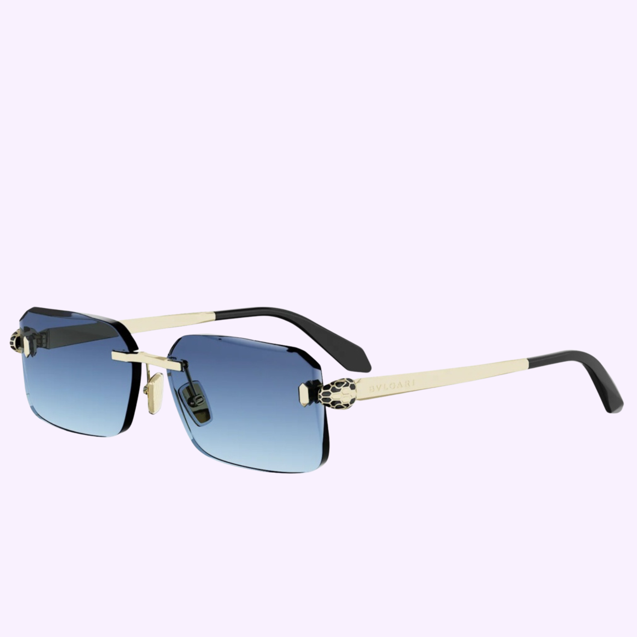 angle view Bvlgari Sunglasses Serpenti Forever BV40108U 5833W