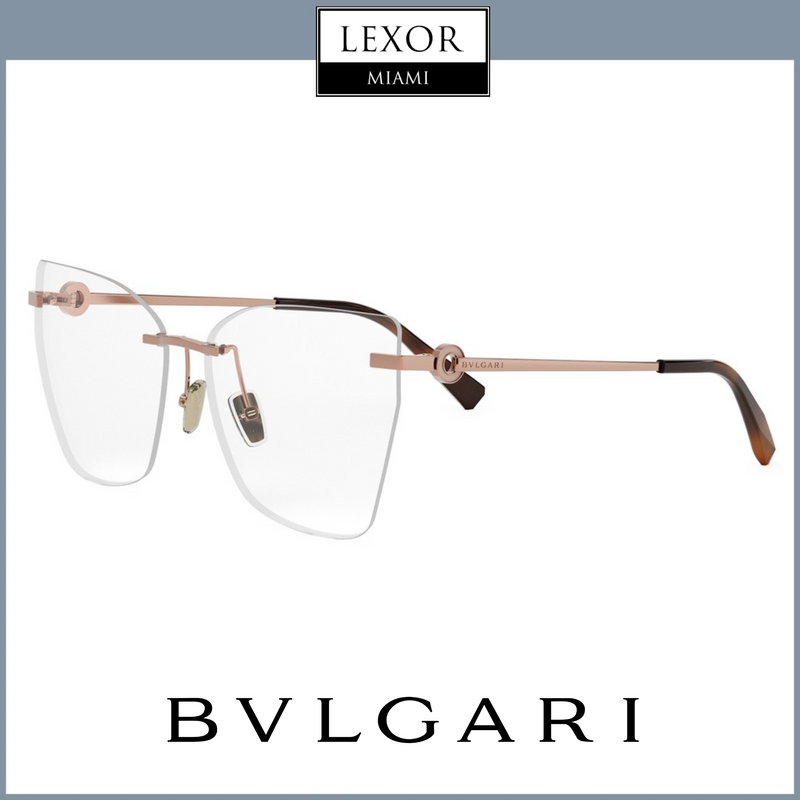 Bvlgari rimless eyeglass frames hotsell