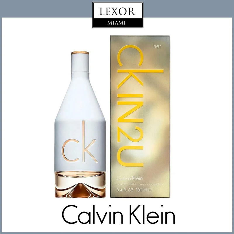 Perfume para hombre Calvin Klein CK IN2U 3.4oz EDT Lexor Miami