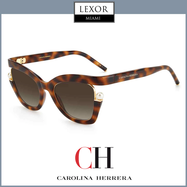 Carolina Herrera CH 0002/S 005L-HA HAVANA Óculos de Sol Femininos