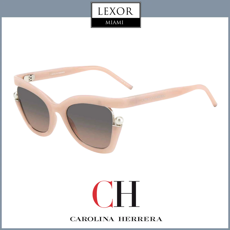 Carolina Herrera CH 0002/S 0FWM-FF NUDE Women Sunglasses