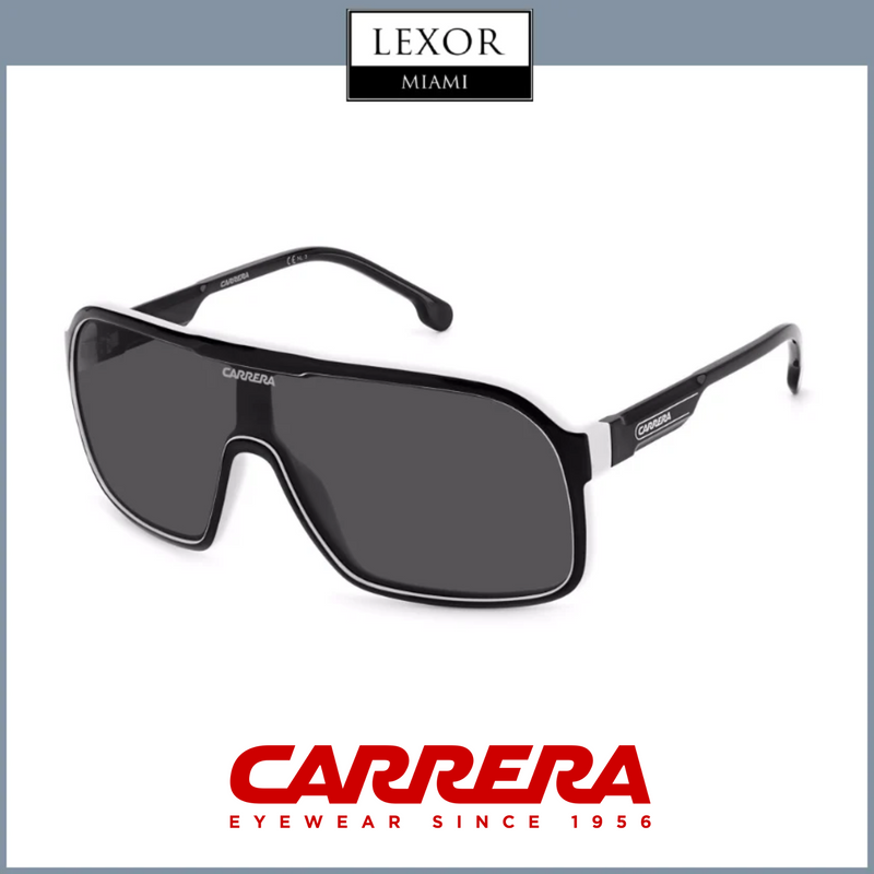 Carrera 1046/S PRETO BRANCO 080S Óculos de Sol Masculinos