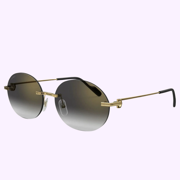 Gafas de sol unisex de metal Cartier CT0011CS 037