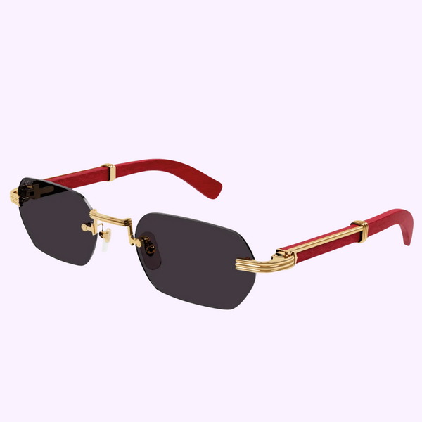 Gafas de sol Cartier CT0362S -004 54-21 HOMBRE METAL MADERA