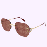 Cartier CT0394S 003 58 Sunglasses UNISEX METAL