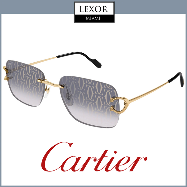 Cartier CORE RANGE CT0330S-007 57 Sunglass MAN METAL