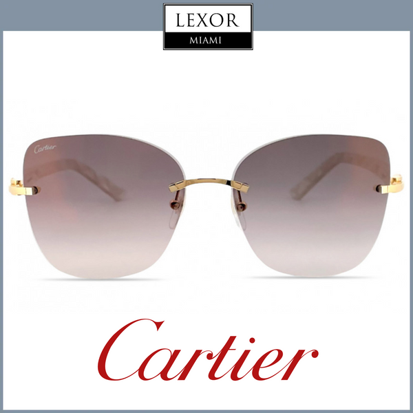 Cartier CT0001RS 001 57 Unisex Sunglasses