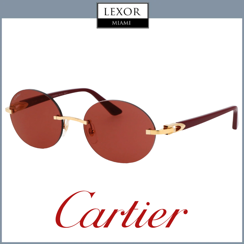 Cartier CT0005CS 010 Men Sunglasses