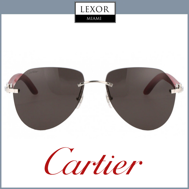 Cartier CT0007CS 057 Men Sunglasses