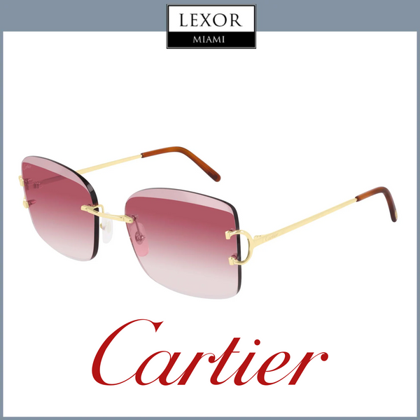 Cartier CT0007RS 001 57 Óculos de Sol Unissex