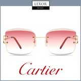 Cartier CT0007RS 001 57 Unisex Sunglasses