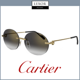 Cartier CT0011CS 037 Unisex Metal Sunglasses