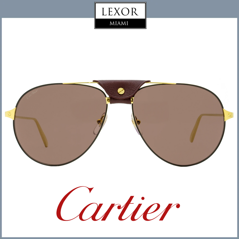 Cartier CT0038S 011 61 Sunglasses Unisex