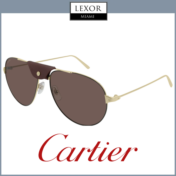 Cartier CT0038S 011 61 Sunglasses Unisex