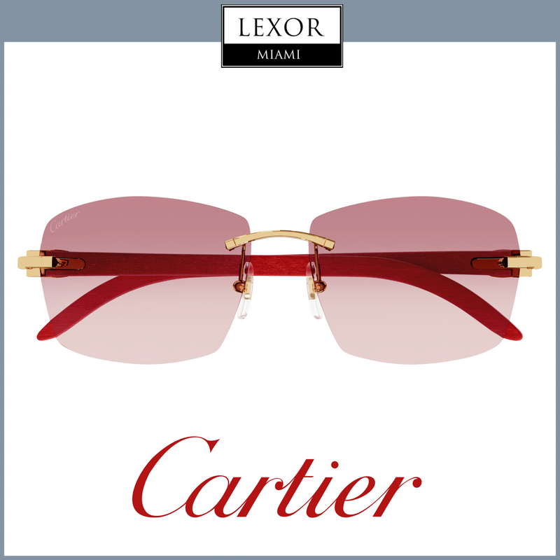 Cartier CT0039RS-001 Unisex Sunglasses