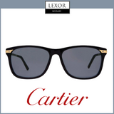 Cartier CT0104S 001 57 Men Sunglasses