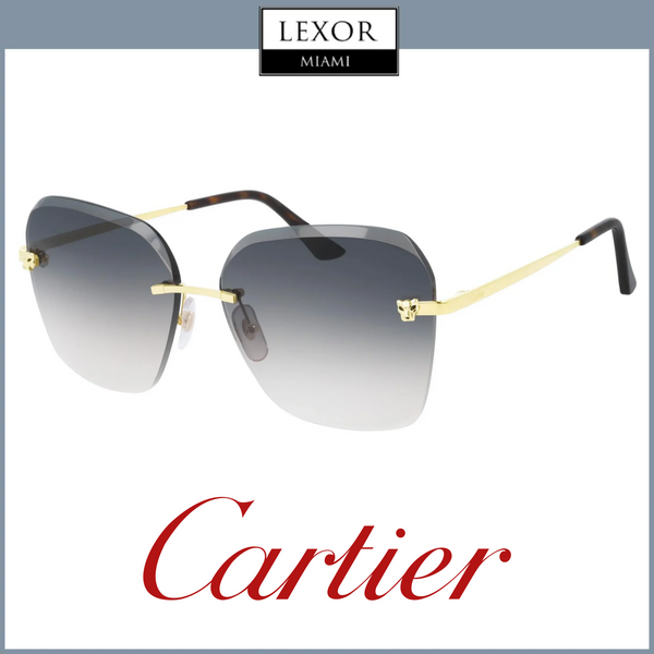 Cartier CT0147S 002 61 Sunglasses Women