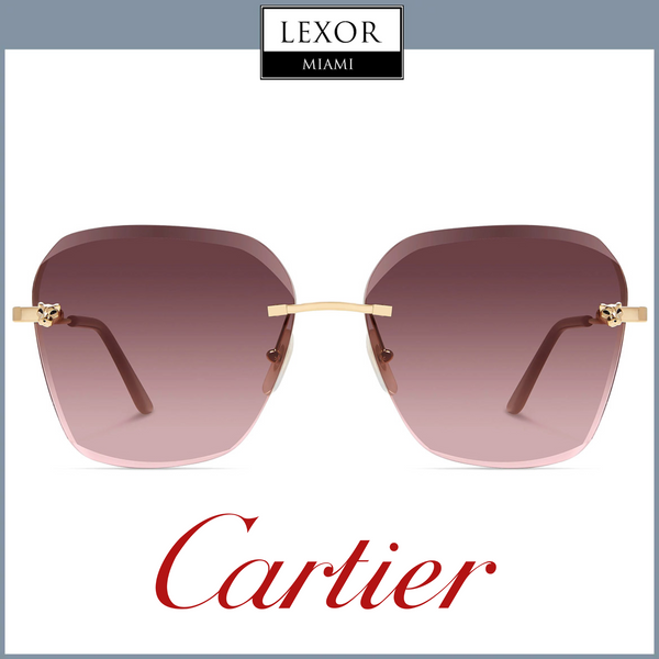 Cartier CT0147S 004 61 Sunglasses Women