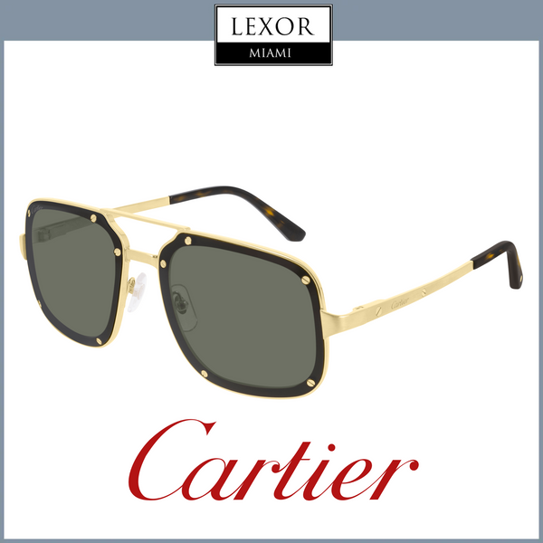 Cartier CT0194S 002 58 Sunglasses Unisex